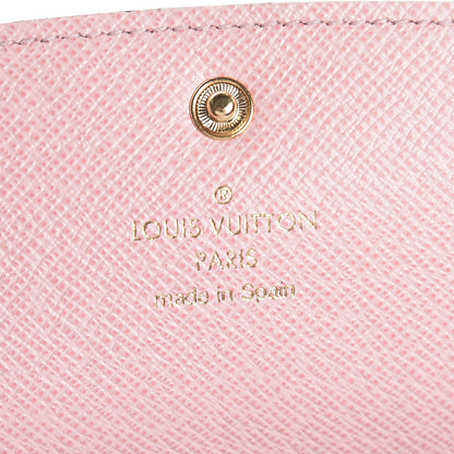 Louis Vuitton Monogram Emilie Wallet Rose Ballerine 6 of 7