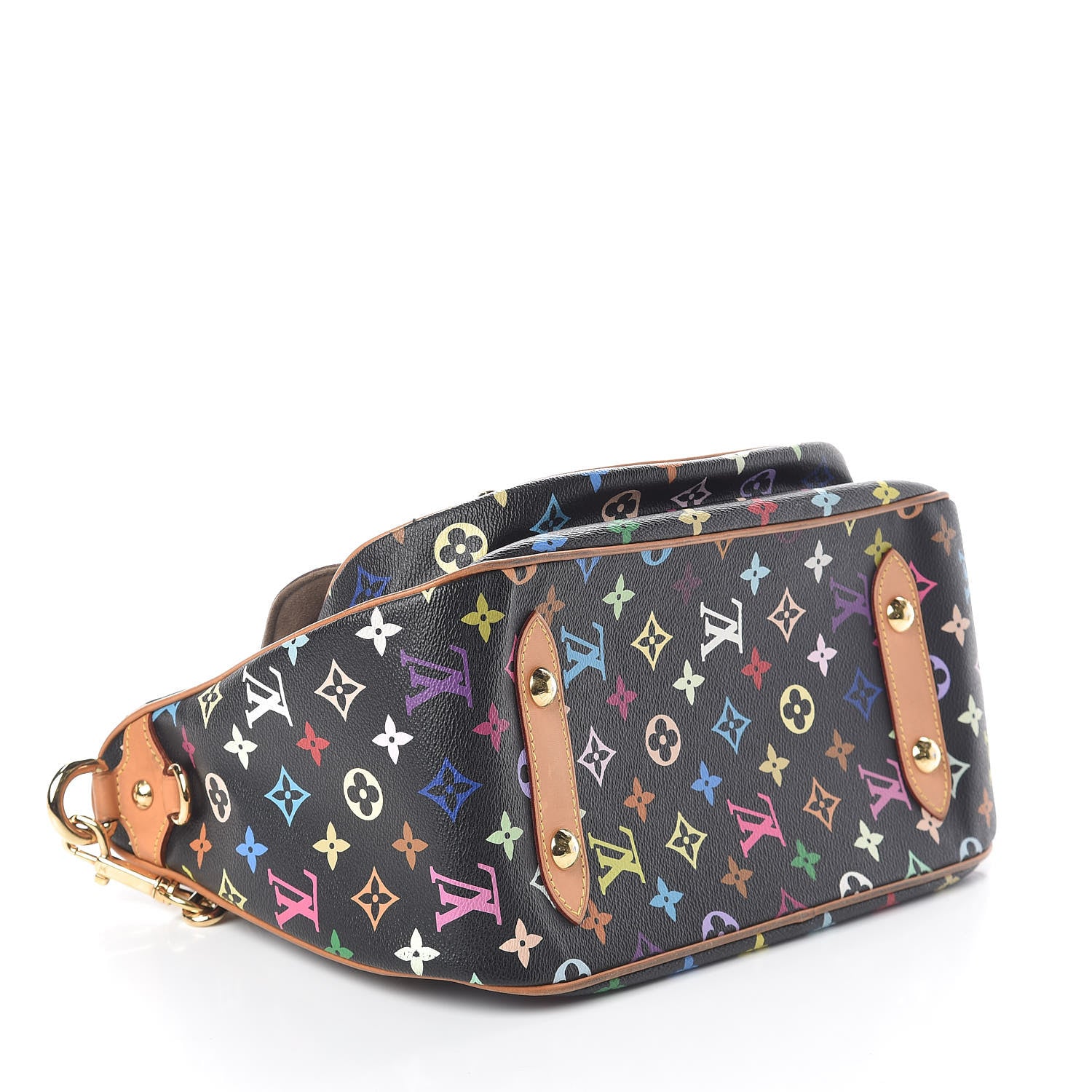 Louis Vuitton Monogram Multicolor Rita Black 4 of 9