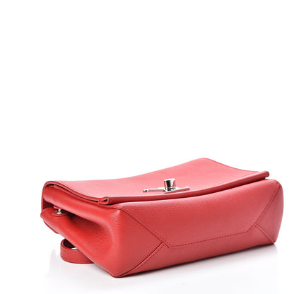 Louis Vuitton Calfskin Lockme II Chain Bag BB Rubis 3 of 11
