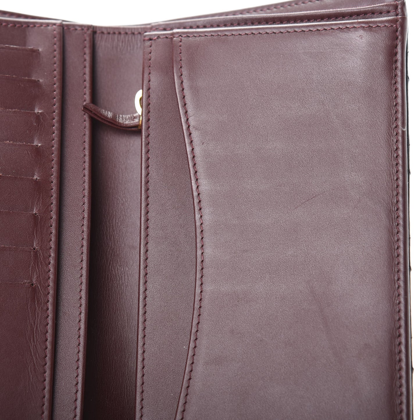 Caviar Quilted Yen Wallet Black
