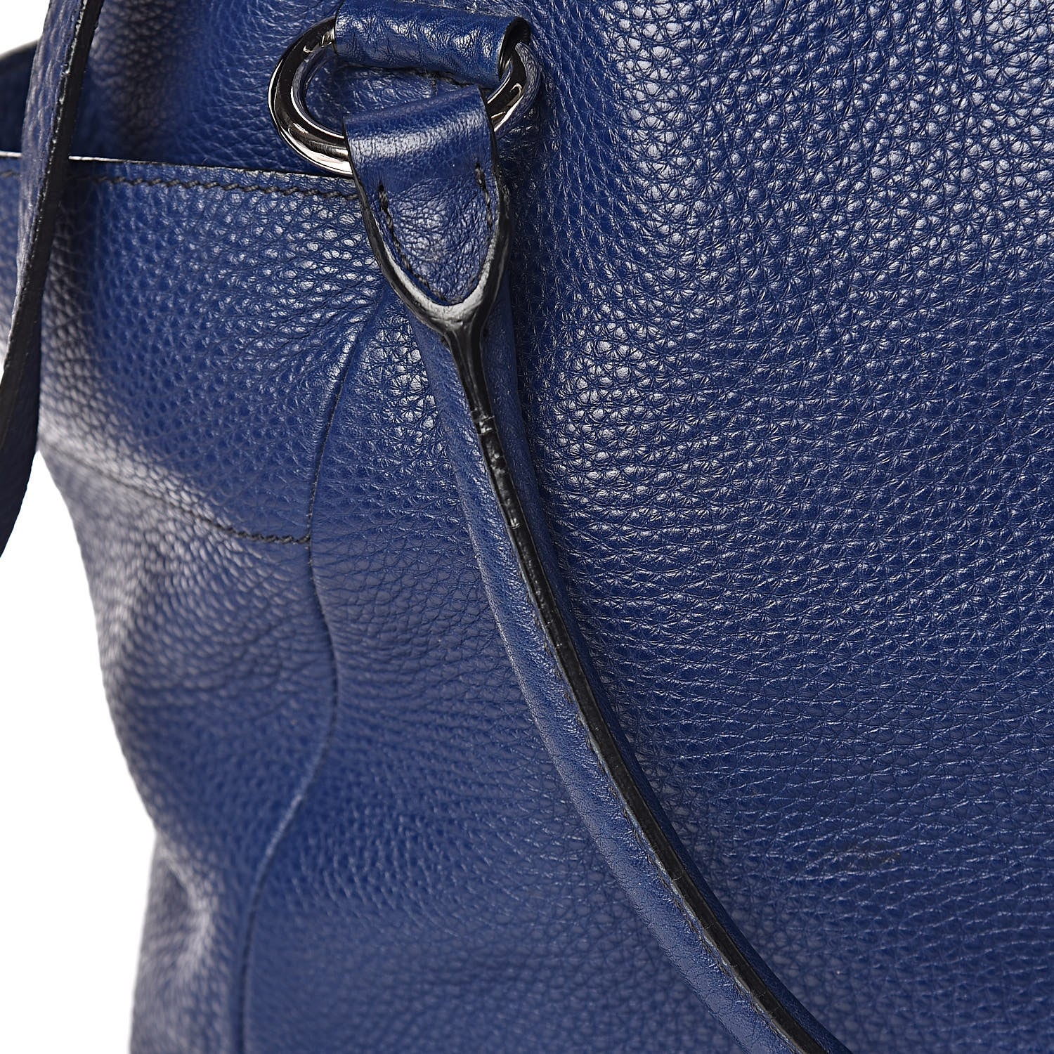 Prada Vitello Daino Side Pocket Tote Inchiostro 10 of 25