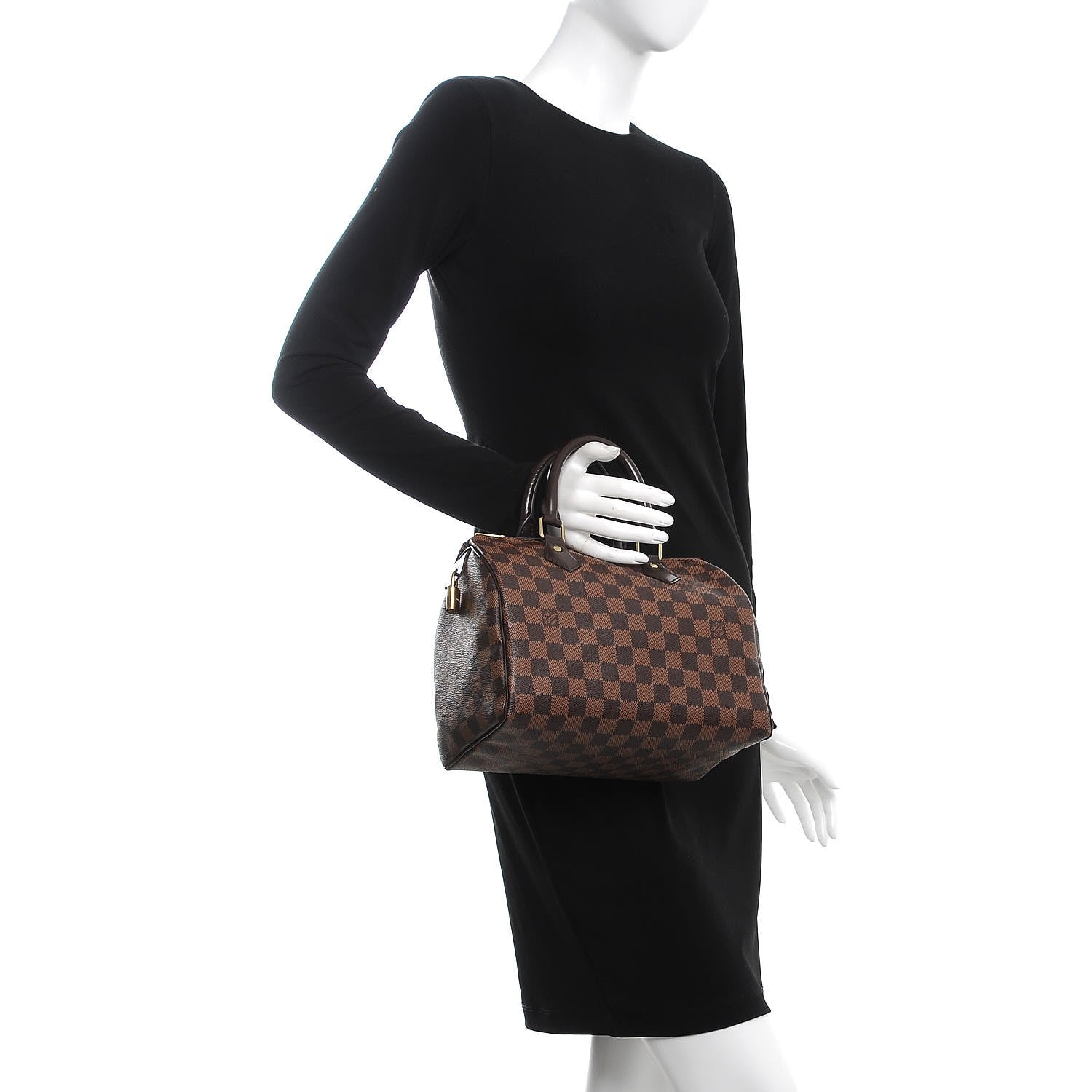 Louis Vuitton Damier Ebene Speedy 25 2 of 10