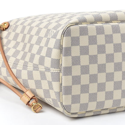 Louis Vuitton Damier Azur Neo Neverfull MM Rose Ballerine 5 of 8