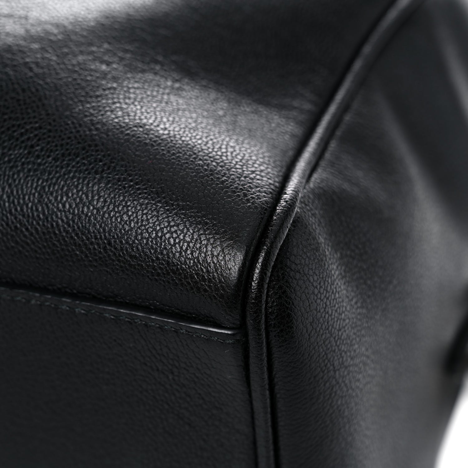 Versace Calfskin Palazzo Duffle Bag Black 10 of 11