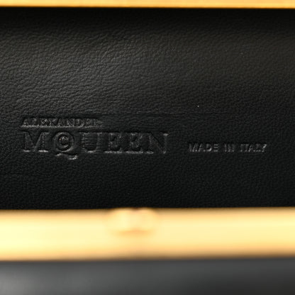 Alexander McQueen Nappa Chain Knuckle Box Clutch Black 5 of 9