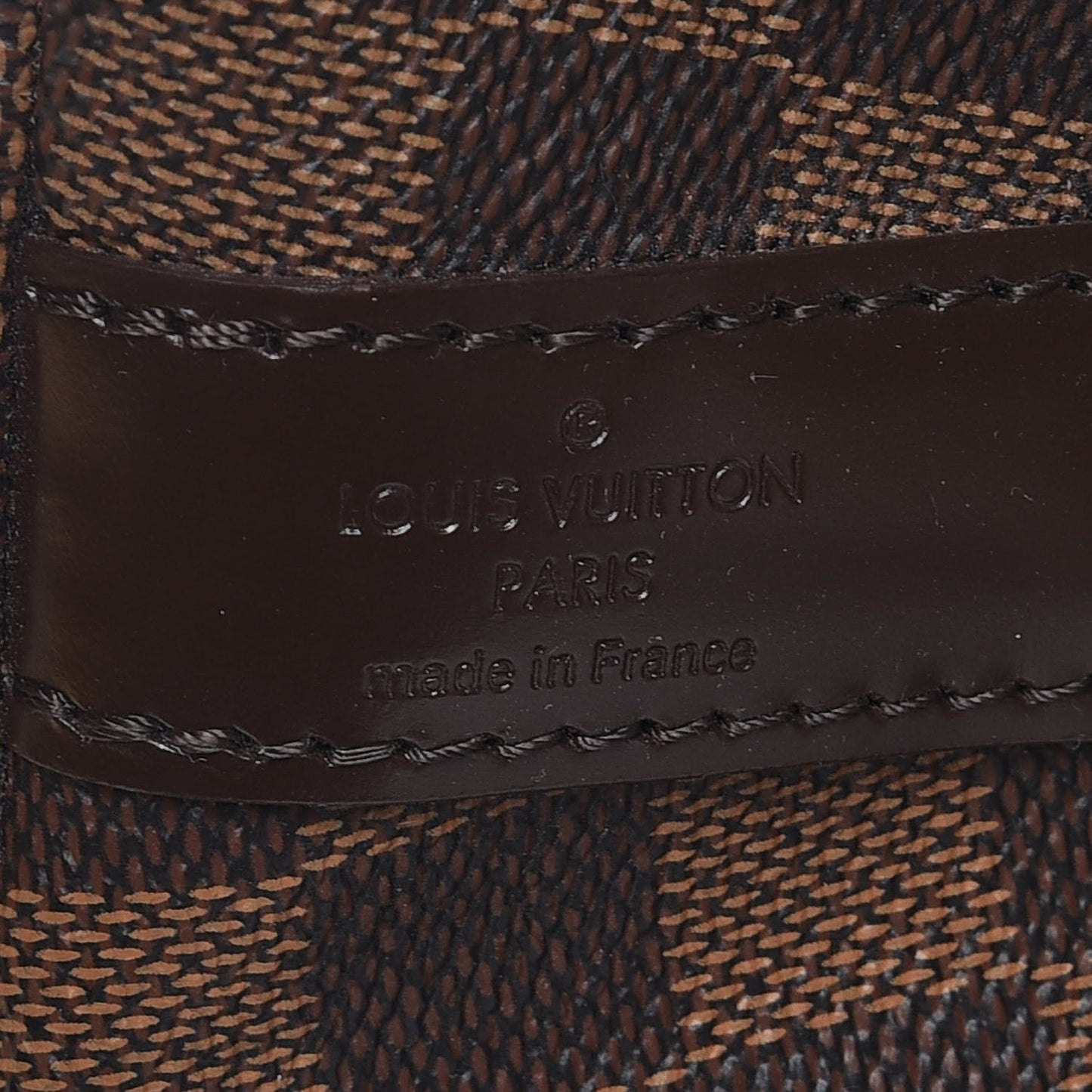 Damier Ebene Weekender Beaubourg GM