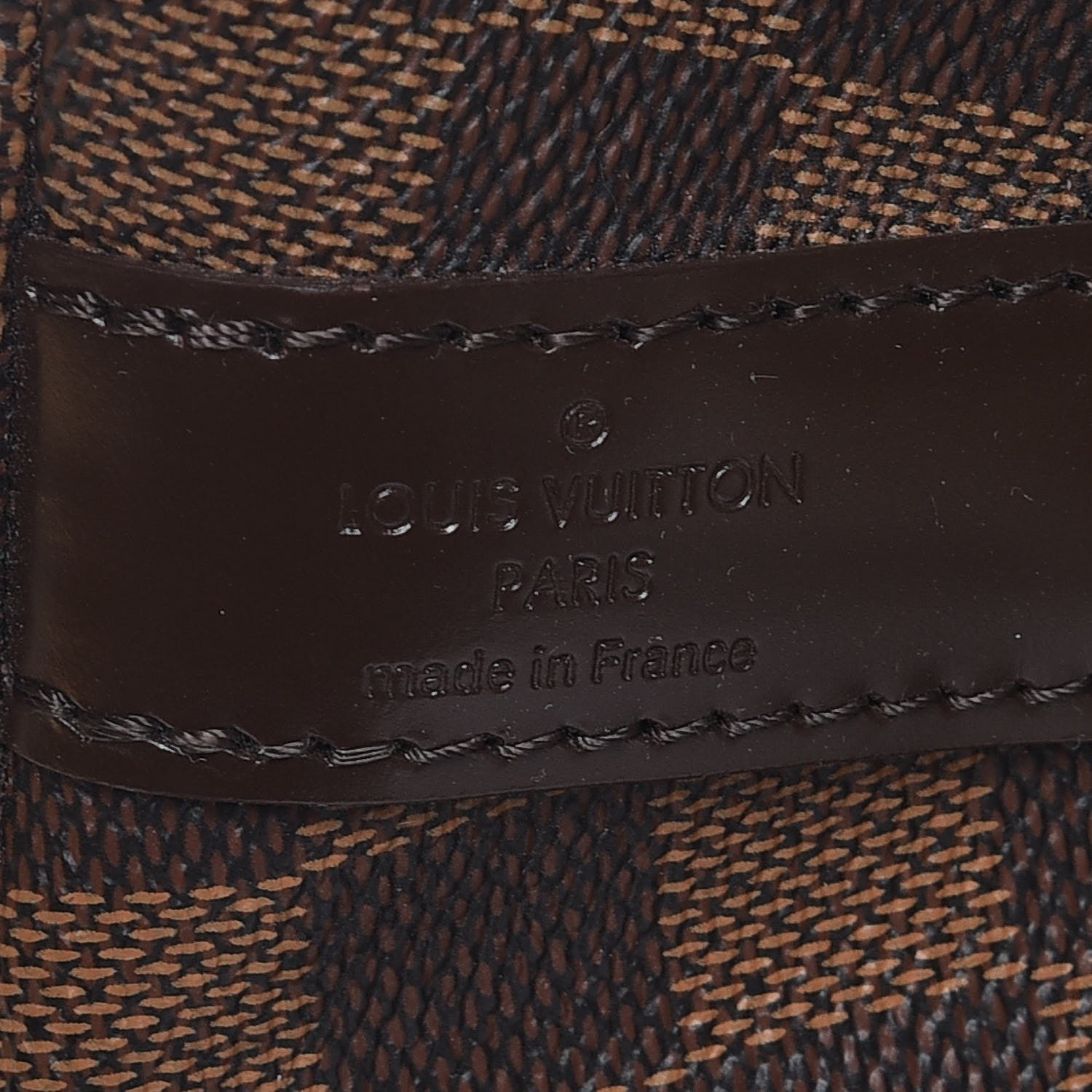 Louis Vuitton Damier Ebene Weekender Beaubourg GM 7 of 7