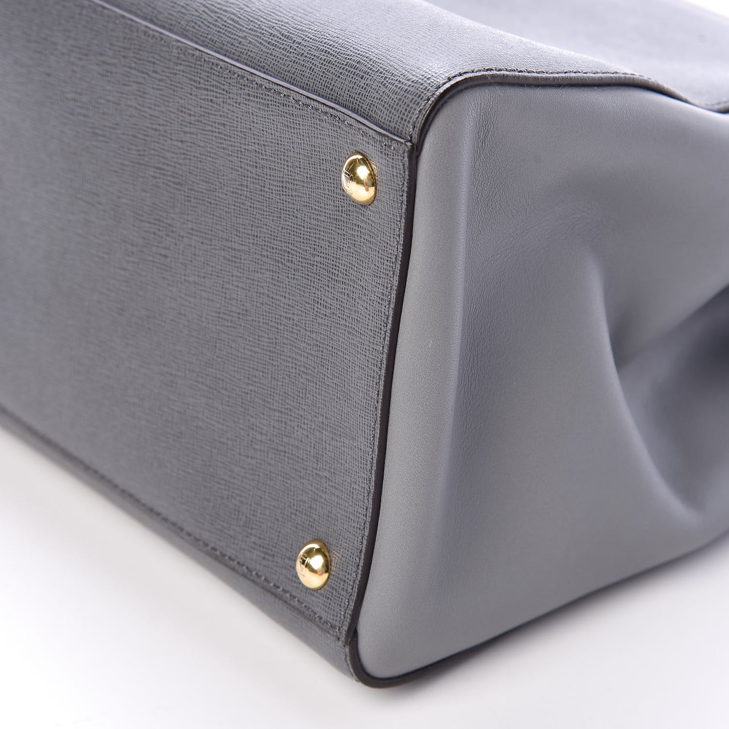 Vitello Elite Flamingo Regular 2Jours Tote Grigio Grigio Chiaro