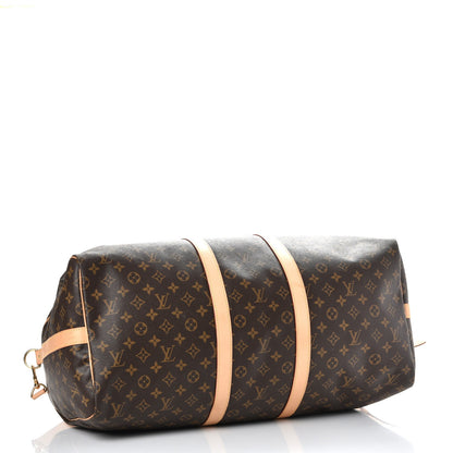 Louis Vuitton Monogram Keepall Bandouliere 55 4 of 12