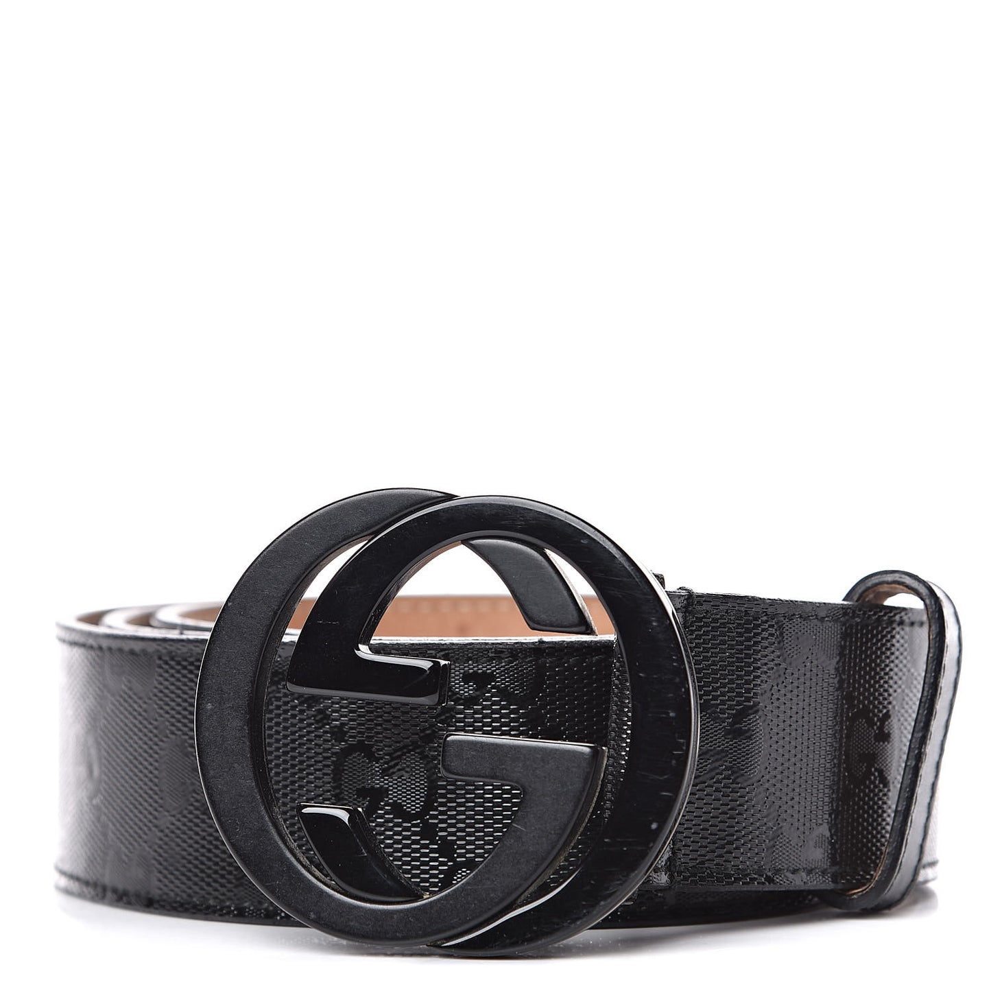 Imprime Monogram Interlocking G Belt 95 38 Black