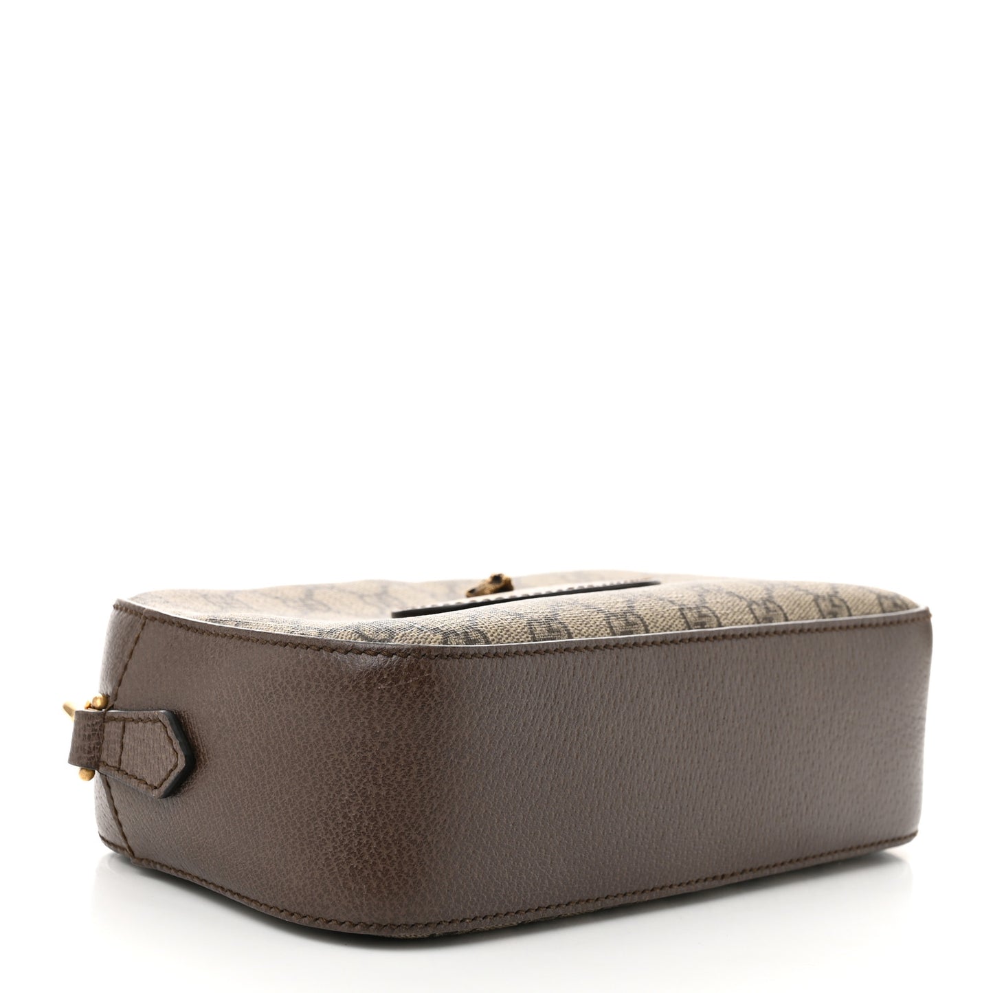 GG Supreme Monogram Web Neo Vintage Shoulder Bag Beige New Acero Crop