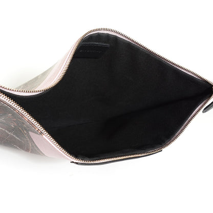 Givenchy Coated Canvas Butterfly Print Large Flat Zip Pouch Multicolor 5 of 9