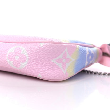 Louis Vuitton Monogram Escale Mini Pochette Accessories Pastel 9 of 9