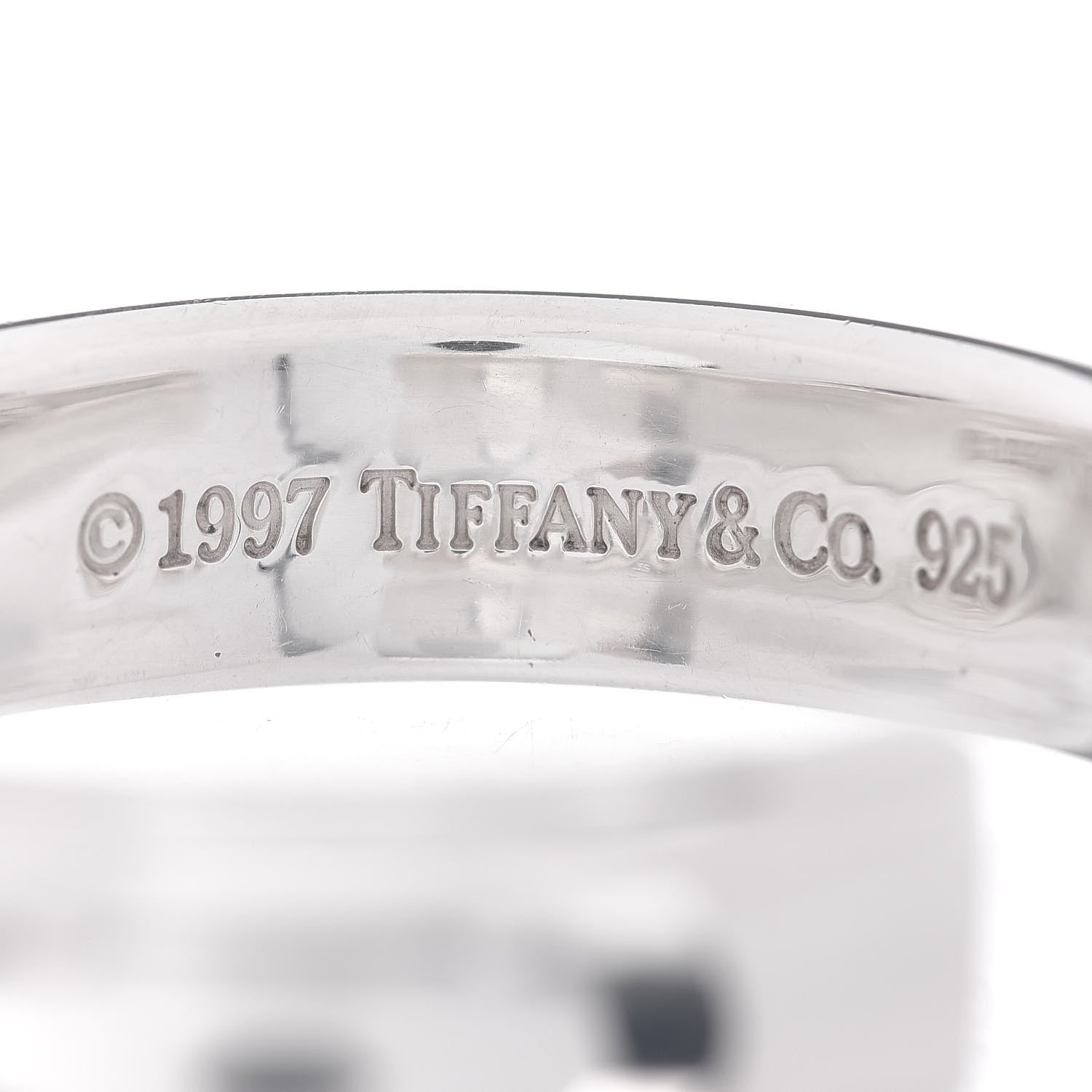 Tiffany Sterling Silver 1837 Cuff Bracelet 4 of 4