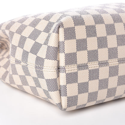 Louis Vuitton Damier Azur Graceful PM Rose Ballerine 8 of 11