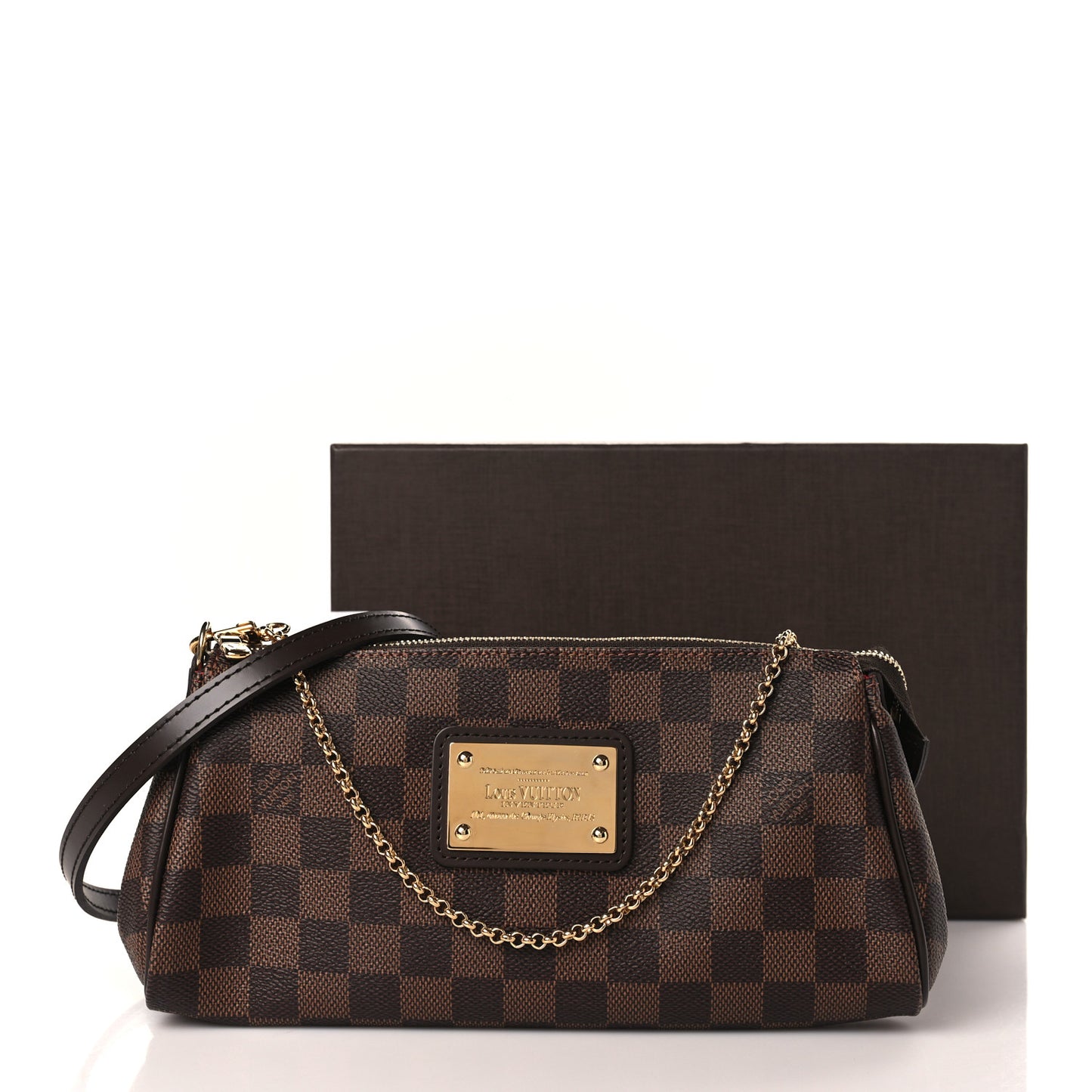 Damier Ebene Eva Clutch