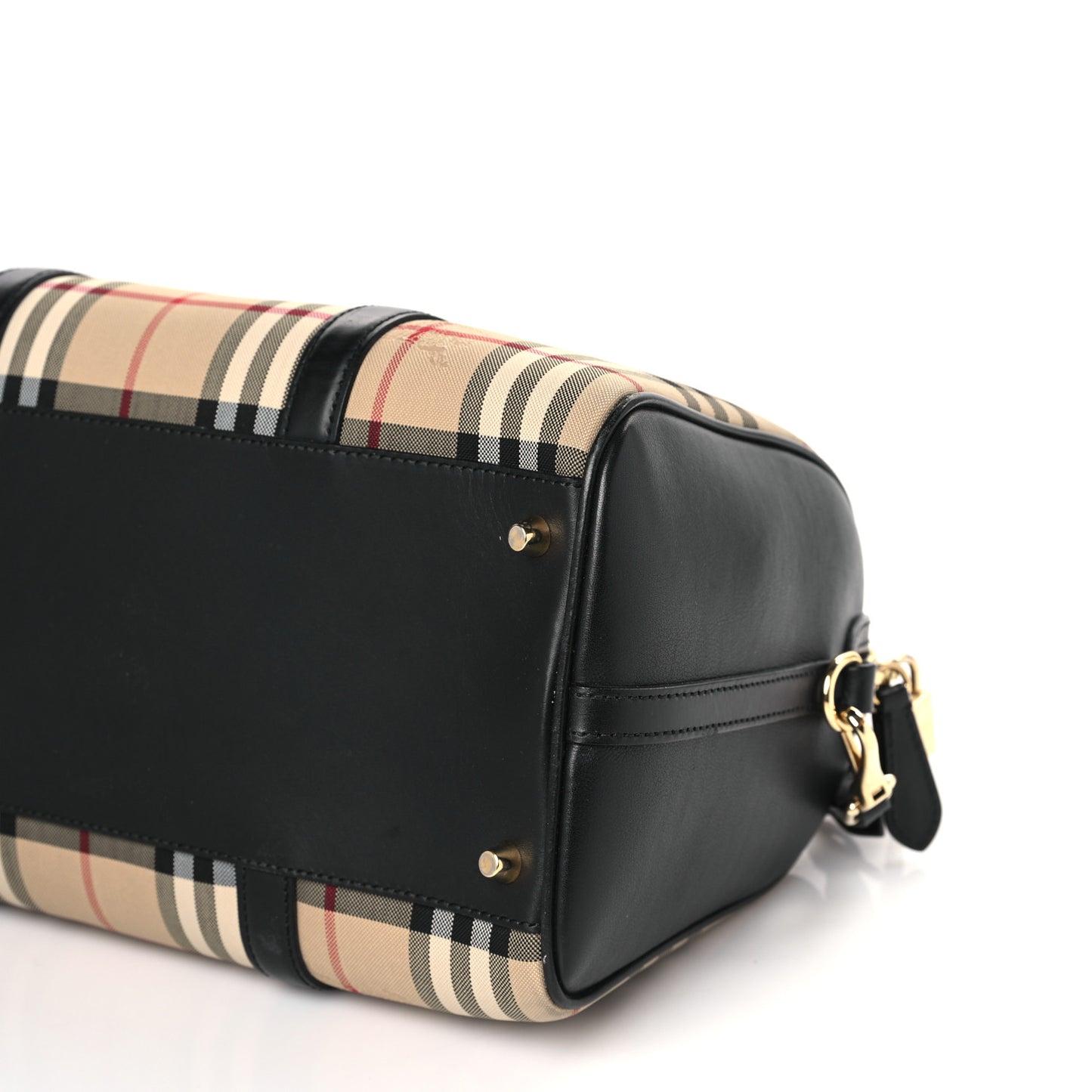 Horseferry Check Medium Alchester Bowling Bag Black
