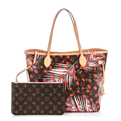 Louis Vuitton Monogram Jungle Dots Neo Neverfull MM Sugar Pink Poppy 1 of 8