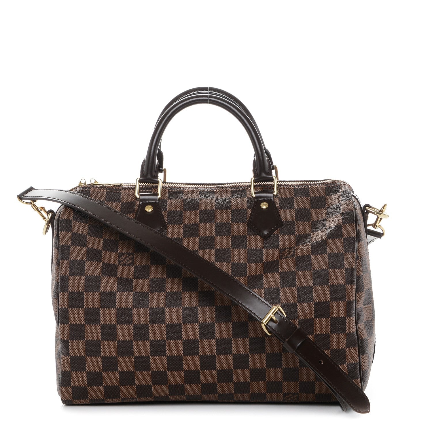 Louis Vuitton Damier Ebene Speedy Bandouliere 30 1 of 7