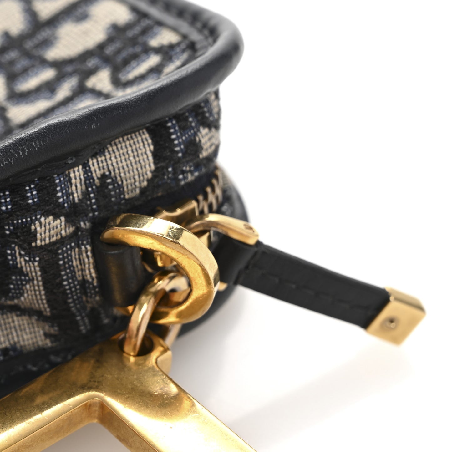 Oblique Diorquake Clutch Blue