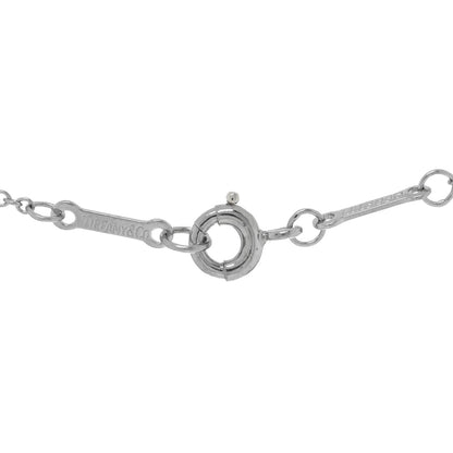 Tiffany Platinum Diamond .19ct Elsa Peretti Diamonds by the Yard Pendant Necklace 4 of 4