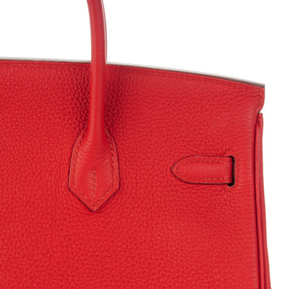Hermes Togo Birkin 25 Vermillion 19 of 23