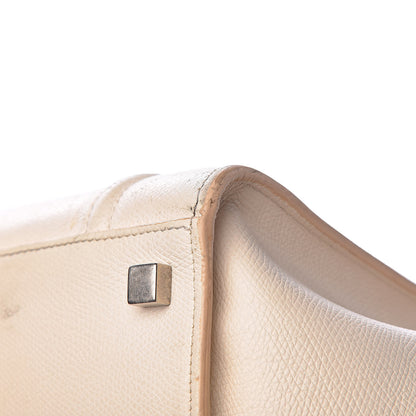 Celine Grained Calfskin Medium Phantom Luggage Cream 29 of 39
