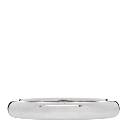 Tiffany Platinum Diamond Elsa Peretti Band Ring 46 3.75 3 of 5