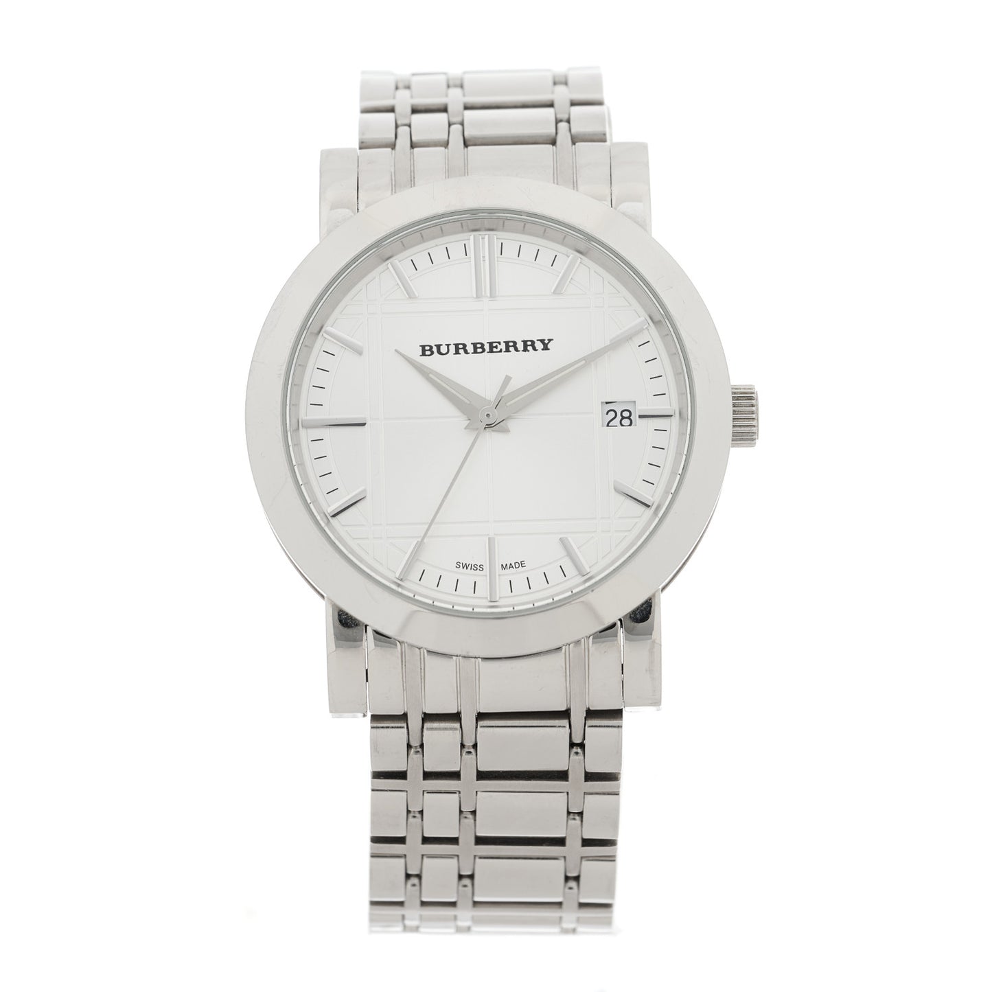 Stainless Steel 38mm Heritage Quartz Watch