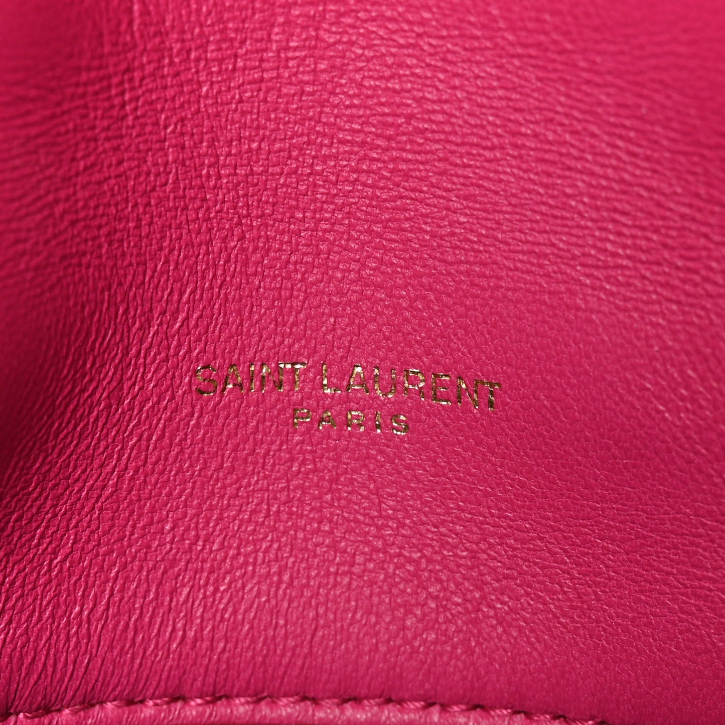 Lambskin Quilted Toy Loulou Puffer Monogram Chain Satchel Bubblegum