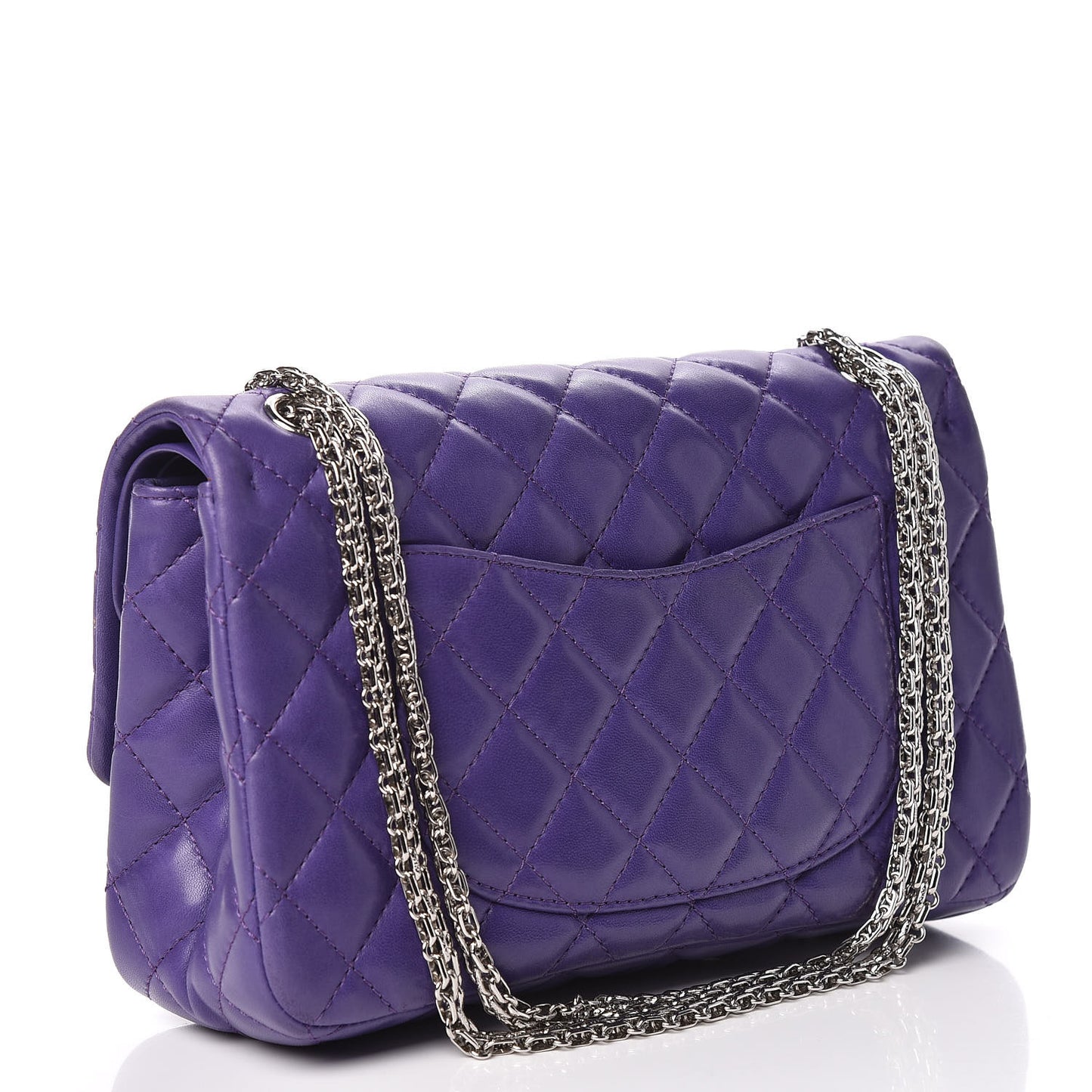 Lambskin Quilted 2.55 Reissue 226 Flap Purple