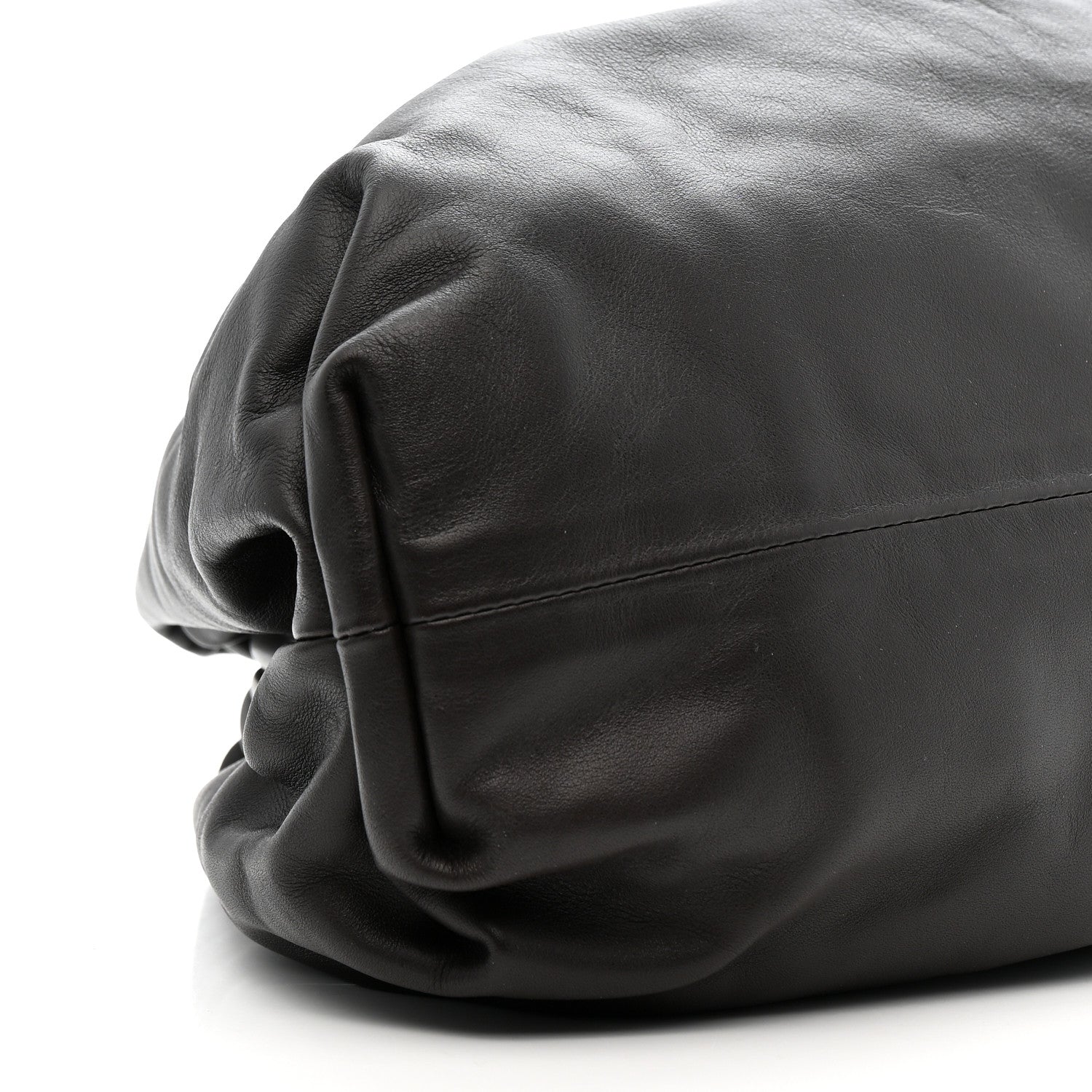 Bottega Veneta Smooth Butter Calf The Pouch Oversized Clutch Fondant 9 of 10