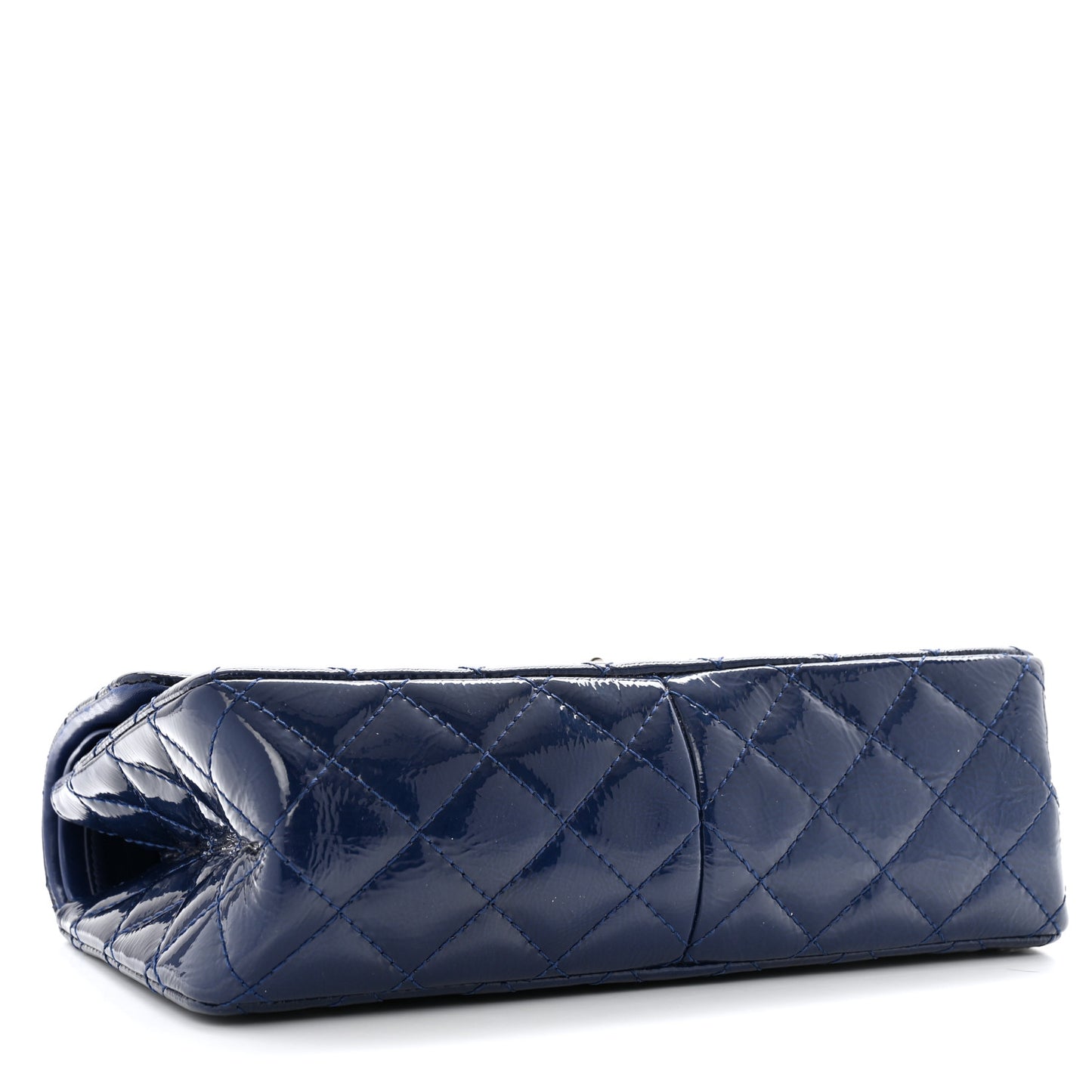 Patent Quilted 2.55 Reissue 226 Flap Navy