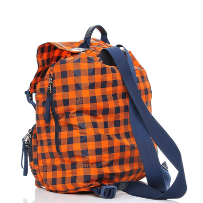 Louis Vuitton Nylon Damier Masai Adventure Practical Backpack Orange 3 of 7