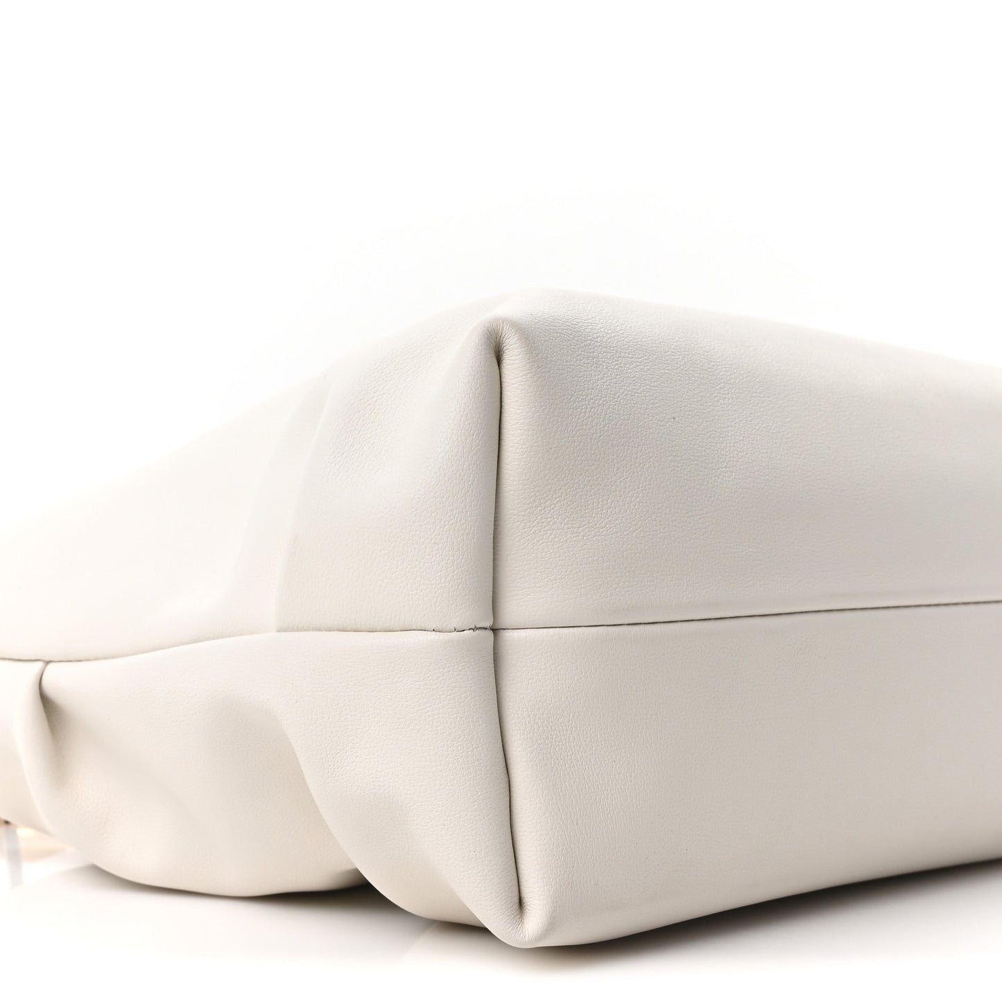 Soft Calfskin Small Diamond Hobo Latte