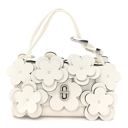 Marc Jacobs Lambskin Daisy Applique The Mini Dual Bag White 1 of 9