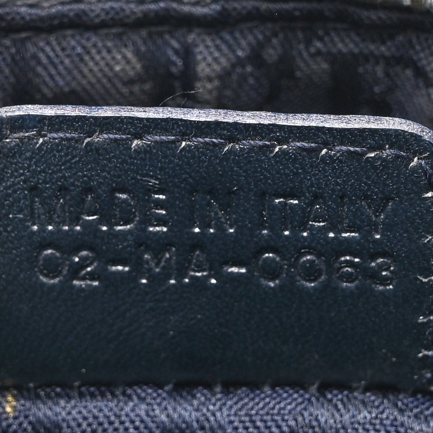 Christian Dior Denim Cannage Medium Lady Dior Blue 7 of 12