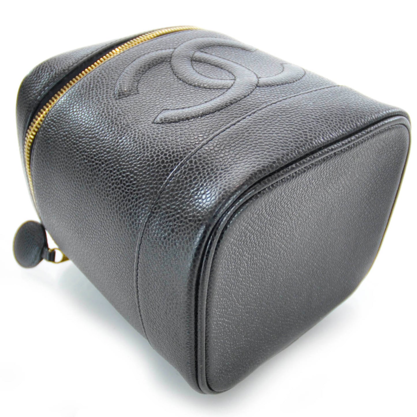 Caviar Cosmetic Vanity Bag Black