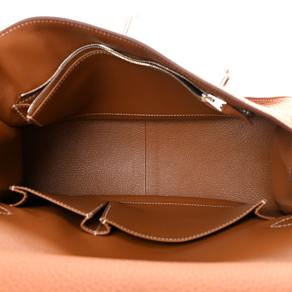 Hermes Taurillon Clemence Jypsiere 31 Gold 5 of 16