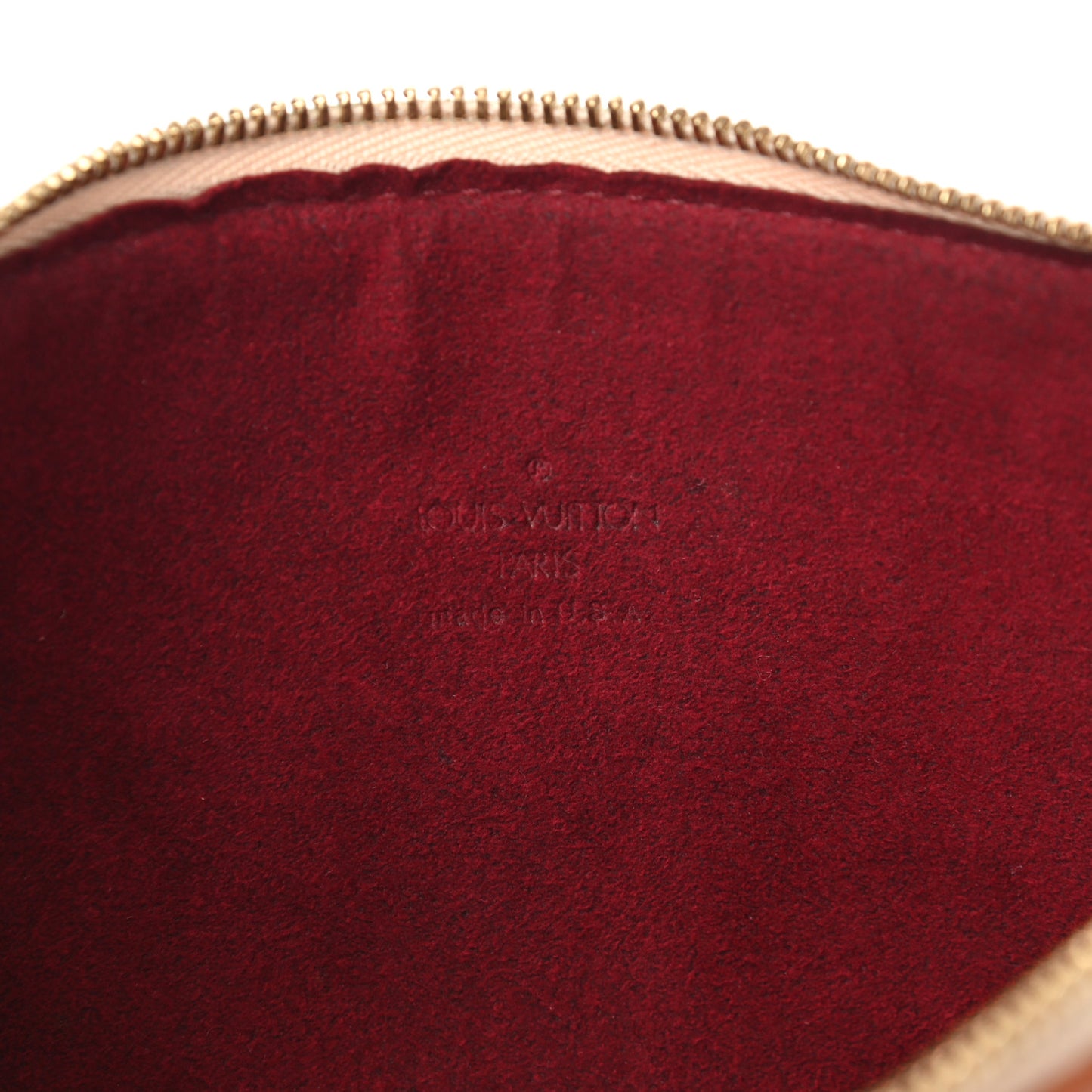 Monogram Multicolor Pochette Accessories White