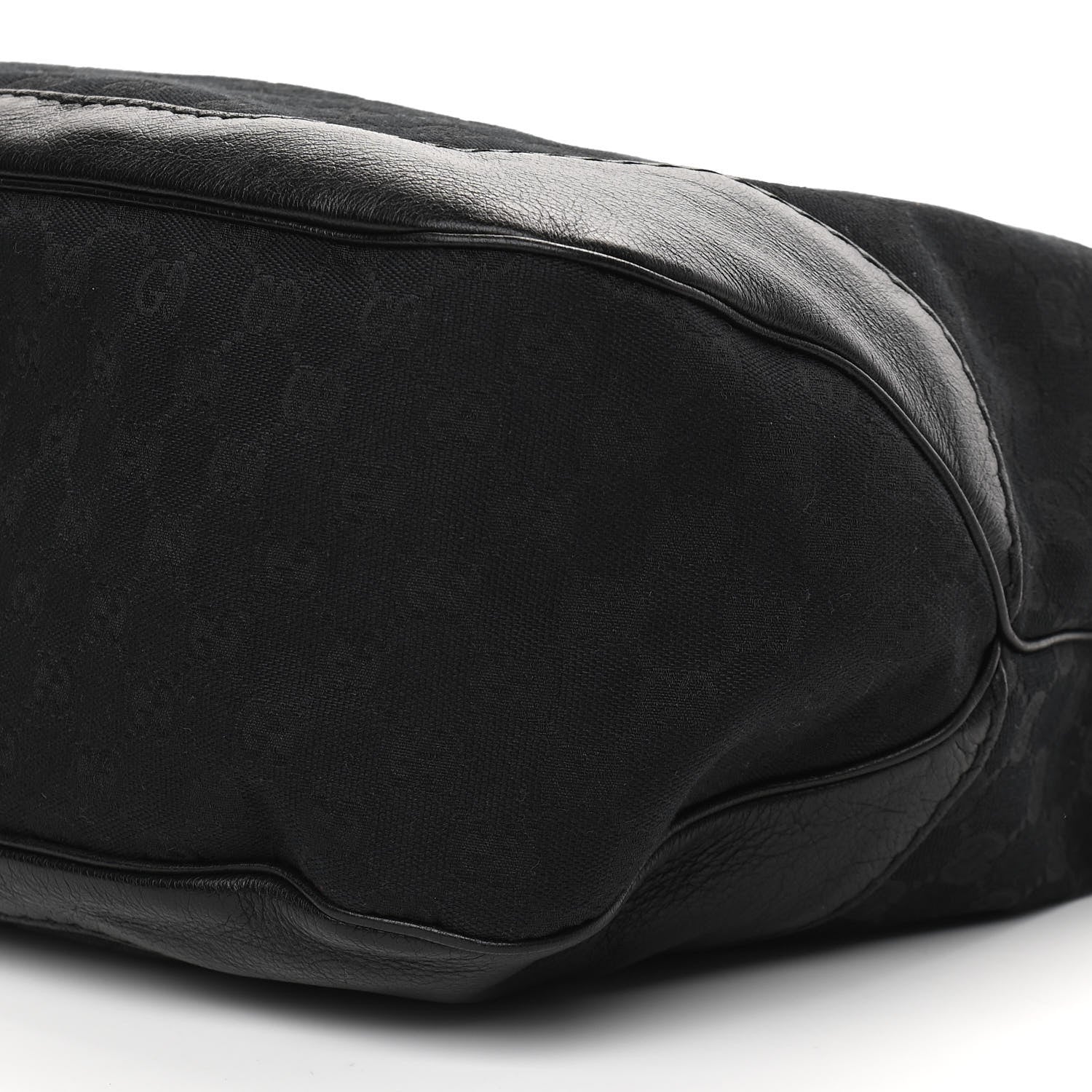 Gucci Monogram Medium Charlotte Hobo Black 9 of 9