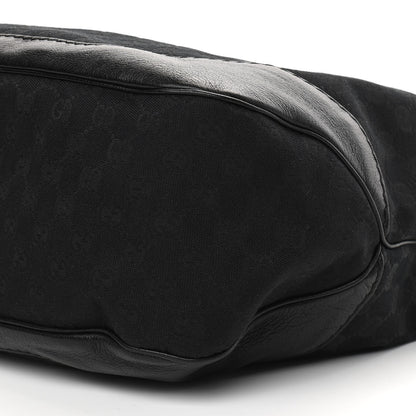 Gucci Monogram Medium Charlotte Hobo Black 9 of 9