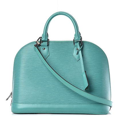 Louis Vuitton Epi Alma PM Turquoise 1 of 22