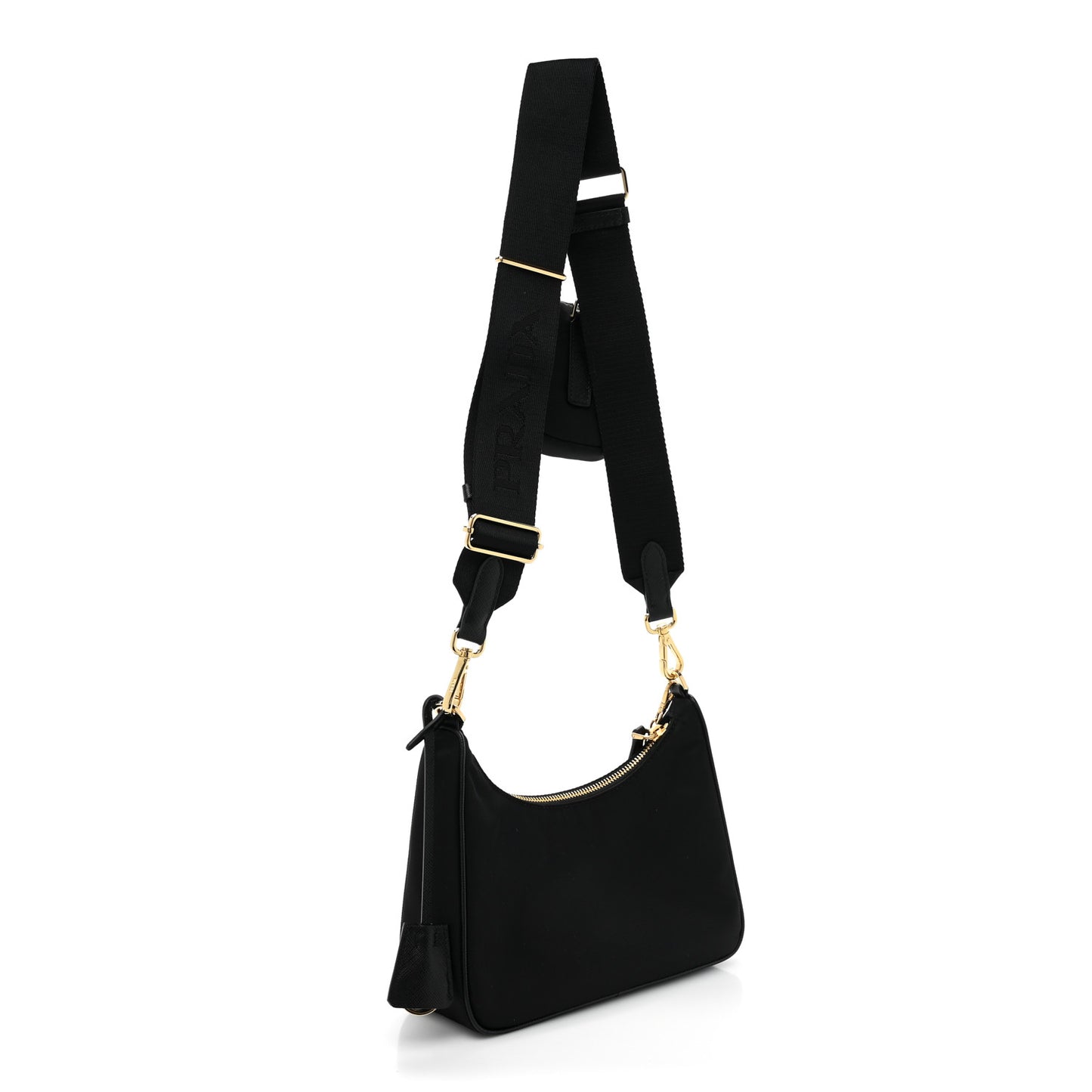 Nylon Re-Edition 2005 Shoulder Bag Black