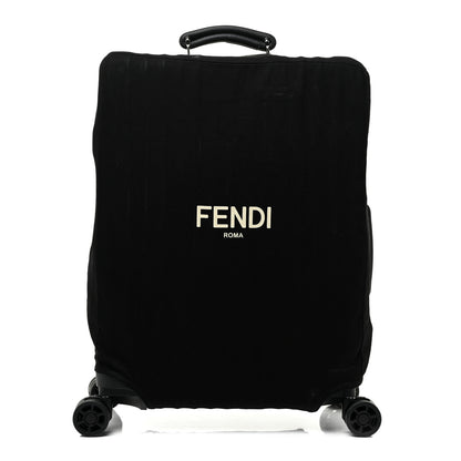 Fendi X RIMOWA Aluminum FF Print Roll Away Carry On Luggage Black 13 of 24