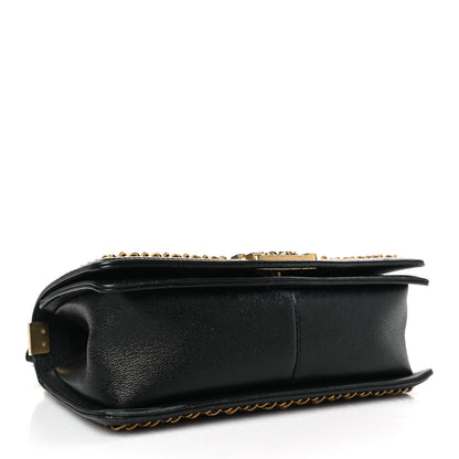Chanel Caviar Quilted Medium Chain Around Boy Flap Black 4 of 10
