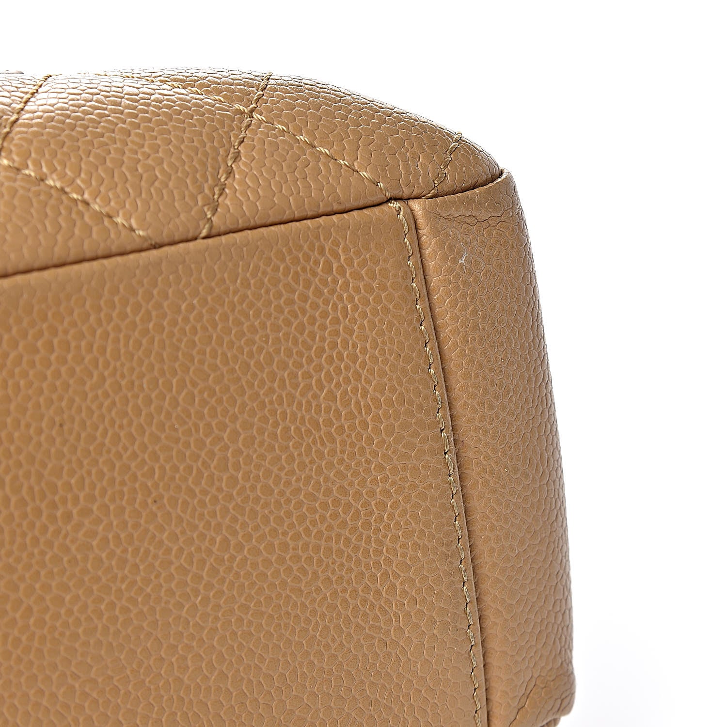 Chanel Caviar Quilted Petit Shopping Tote PST Beige 15 of 20
