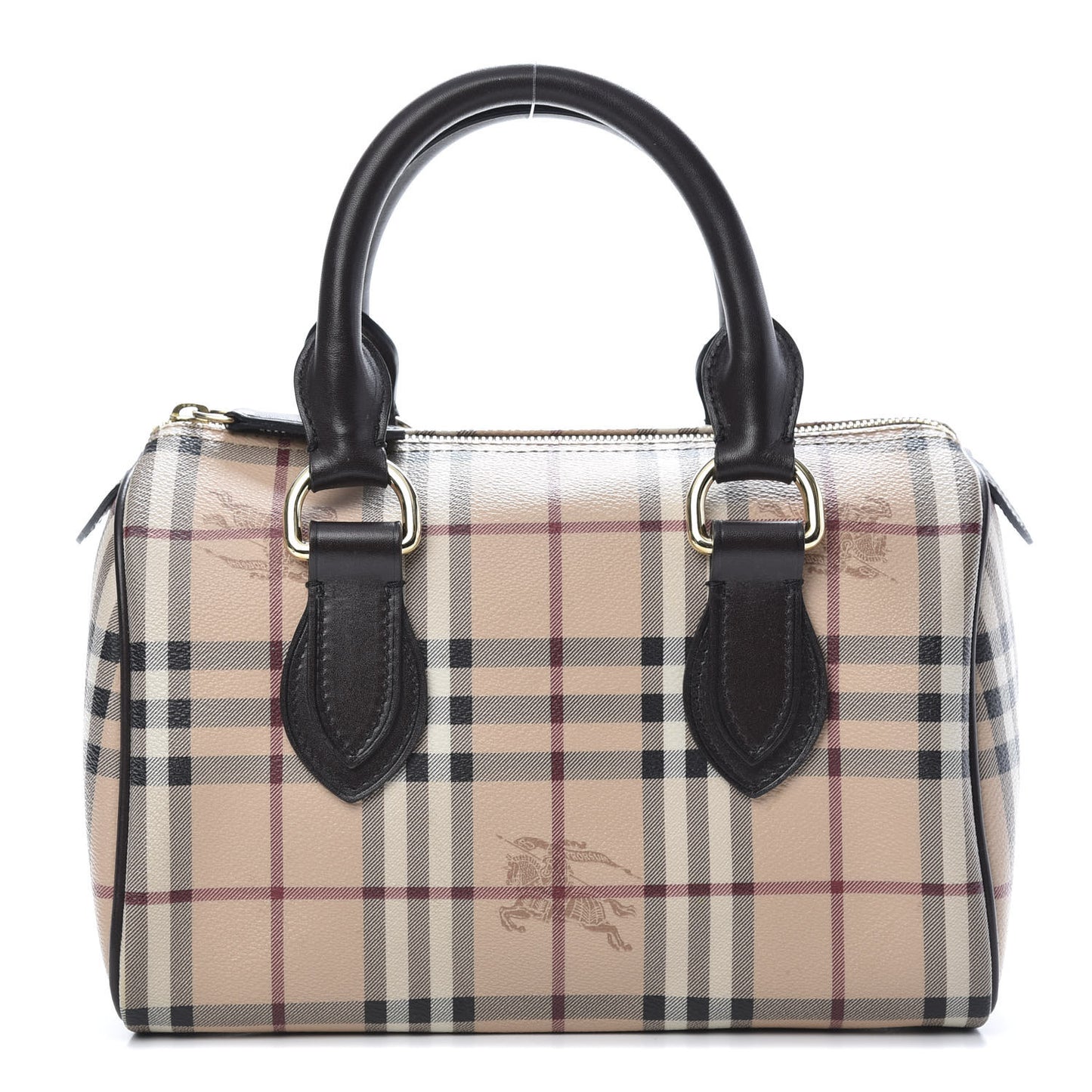 Haymarket Check Small Chester Bowling Bag Chocolate