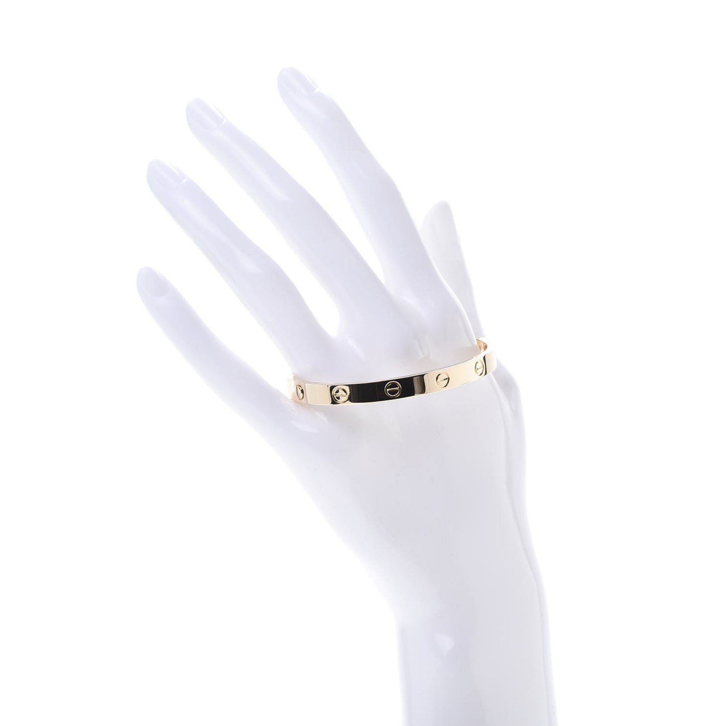 18K Yellow Gold LOVE Bracelet 17