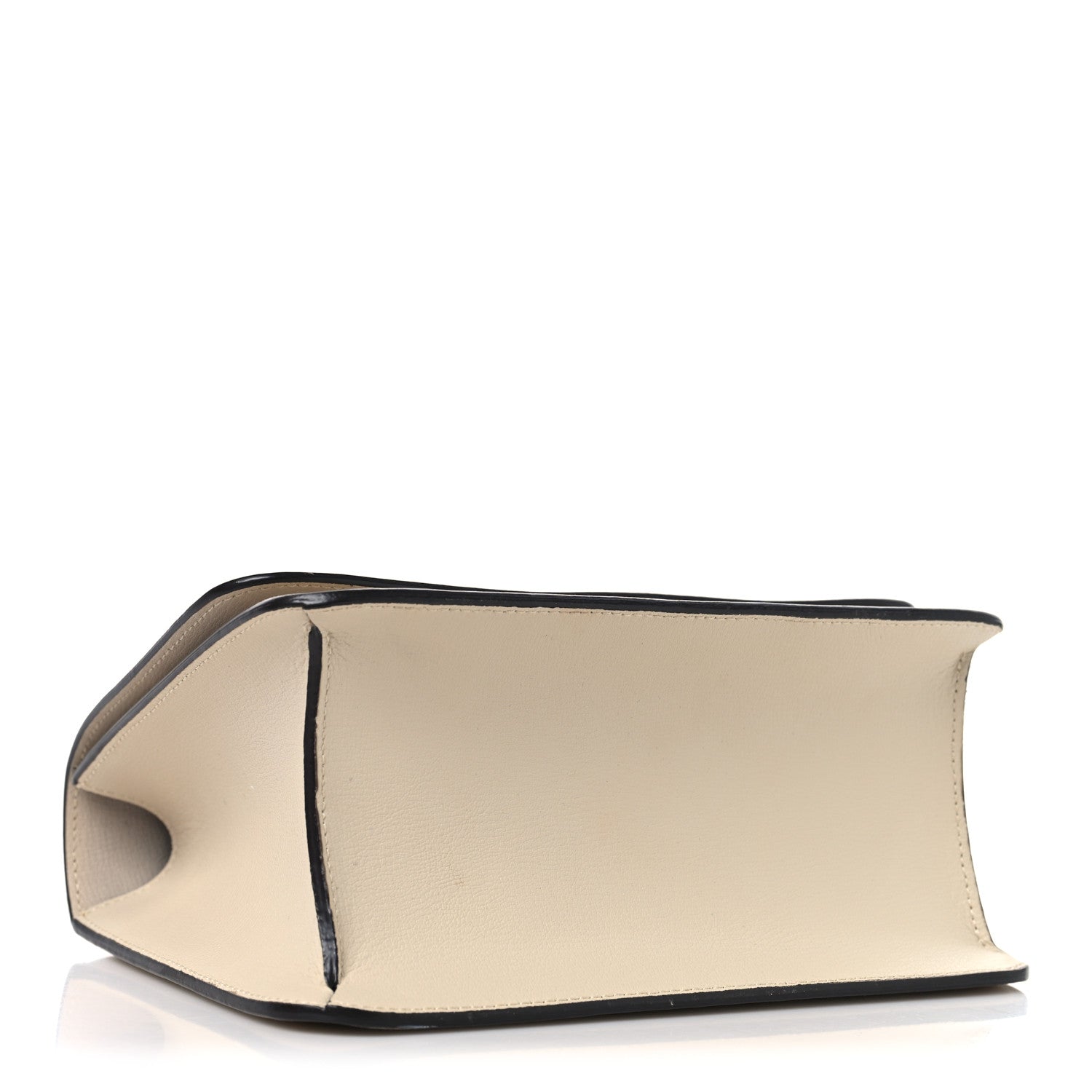 Jimmy Choo Grainy Calfskin JC Top Handle Beige 4 of 9